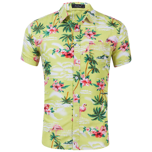 Camisa Casual Floral para Playa - Image 37