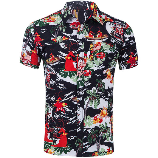 Camisa Casual Floral para Playa - Image 42