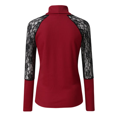 Blusa de Manga Larga con Detalles de Encaje - Image 12