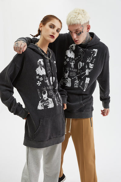 Suéter Pullover Vintage Desgastado para Hombre - Image 13