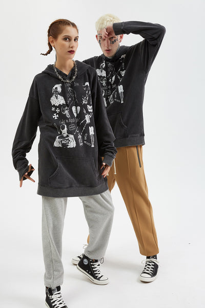 Suéter Pullover Vintage Desgastado para Hombre - Image 14