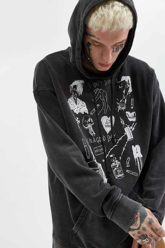 Suéter Pullover Vintage Desgastado para Hombre - Image 16
