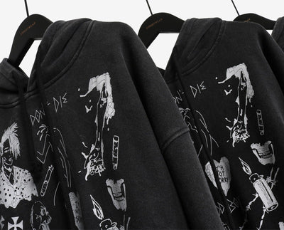 Suéter Pullover Vintage Desgastado para Hombre - Image 27