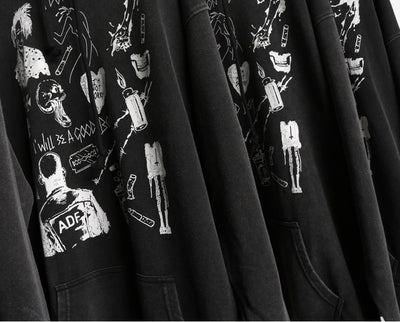 Suéter Pullover Vintage Desgastado para Hombre - Image 30