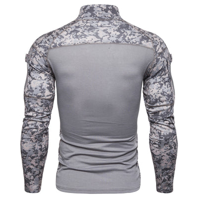 Playera de Camuflaje con Panel y Cierre - Image 13