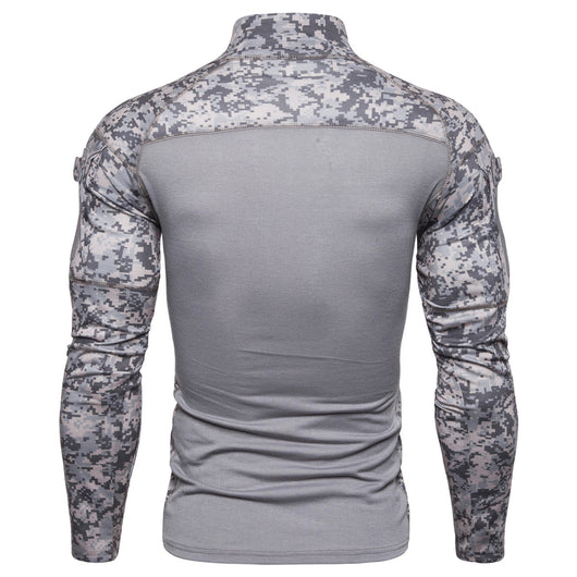 Playera de Camuflaje con Panel y Cierre - Image 13