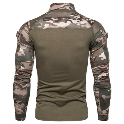 Playera de Camuflaje con Panel y Cierre - Image 16
