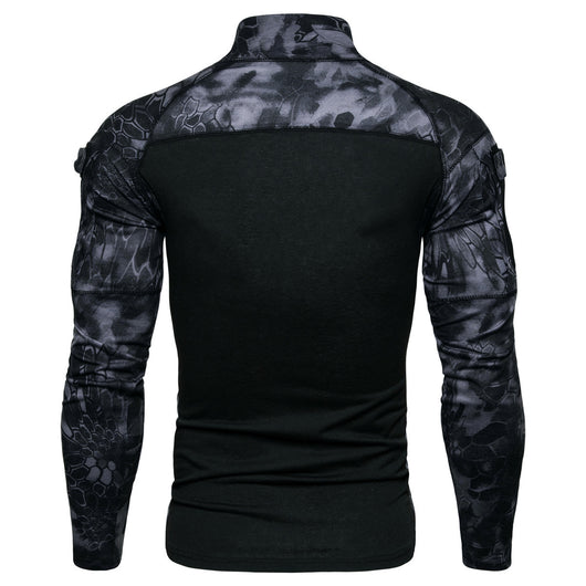 Playera de Camuflaje con Panel y Cierre - Image 19