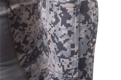 Playera de Camuflaje con Panel y Cierre - Image 25