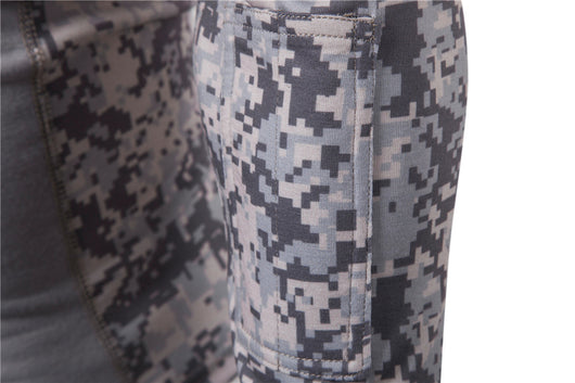 Playera de Camuflaje con Panel y Cierre - Image 25
