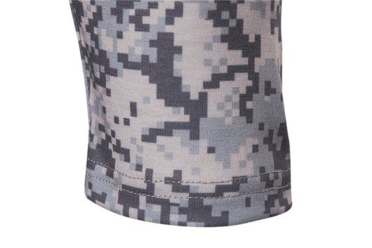 Playera de Camuflaje con Panel y Cierre - Image 26