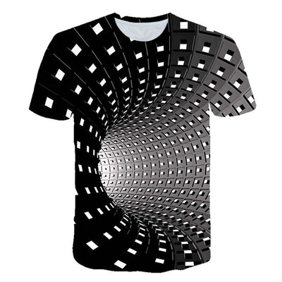 Playera con Estampado 3D Swirl - Image 10