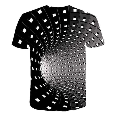 Playera con Estampado 3D Swirl - Image 11