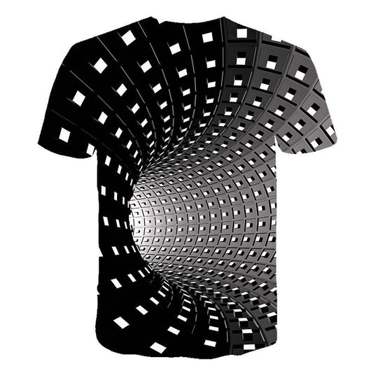 Playera con Estampado 3D Swirl - Image 11