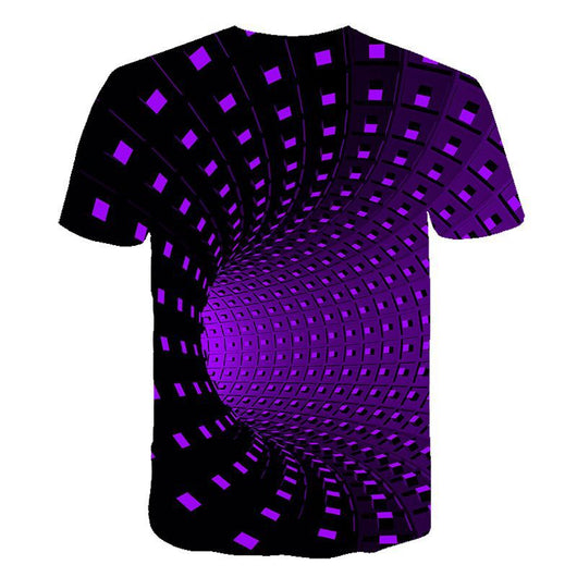 Playera con Estampado 3D Swirl - Image 13