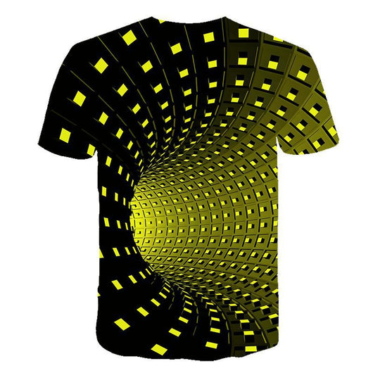 Playera con Estampado 3D Swirl - Image 15