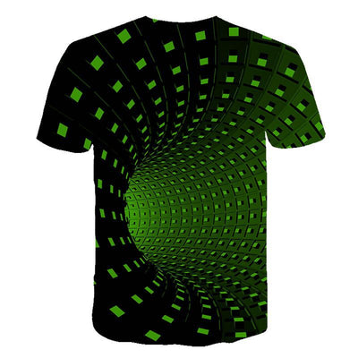 Playera con Estampado 3D Swirl - Image 17