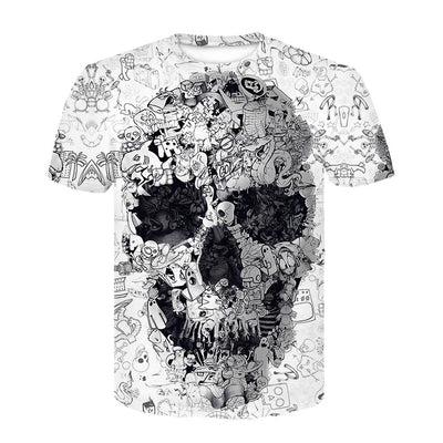 Playera de Manga Corta con Estampado Digital - Image 6