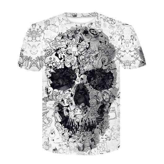 Playera de Manga Corta con Estampado Digital - Image 6