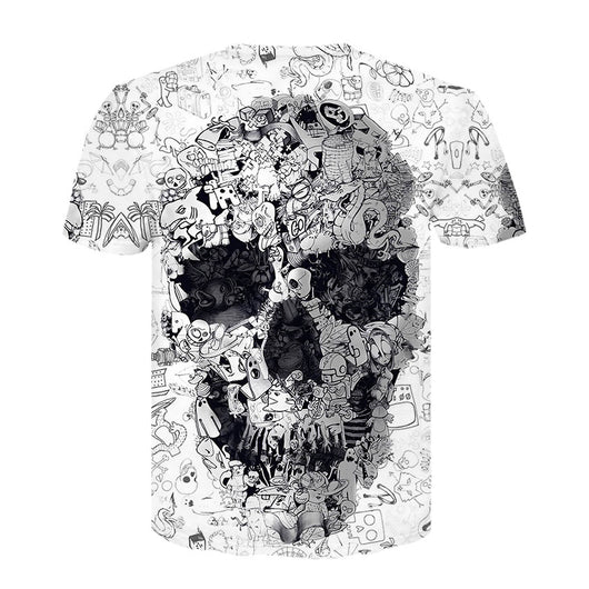 Playera de Manga Corta con Estampado Digital - Image 7