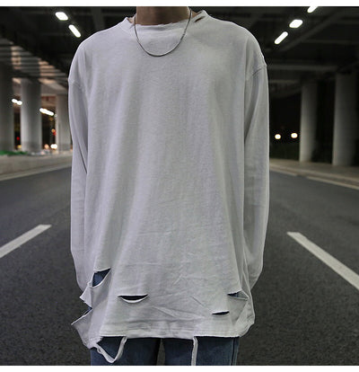 Blusa Básica con Corte de Navaja y Detalles Calados - Image 7