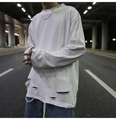 Blusa Básica con Corte de Navaja y Detalles Calados - Image 8