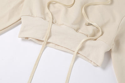 Sudadera Holgada con Capucha y Escote Ombliguero - Versátil para Cualquier Ocasión - Image 18