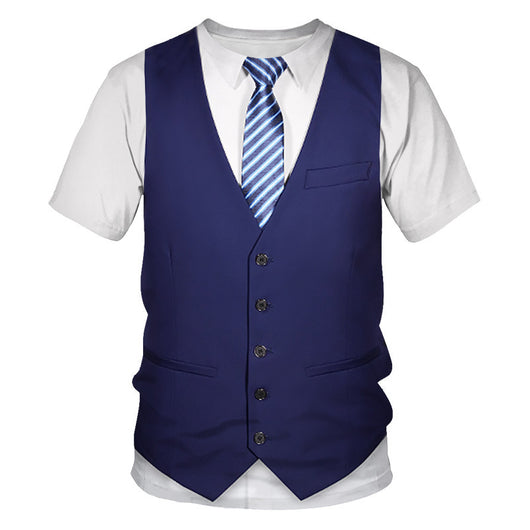 Camiseta Uniforme Chaleco con Impresión 3D Digital - Image 6