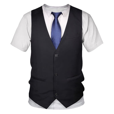 Camiseta Uniforme Chaleco con Impresión 3D Digital - Image 10