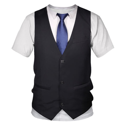Camiseta Uniforme Chaleco con Impresión 3D Digital - Image 10