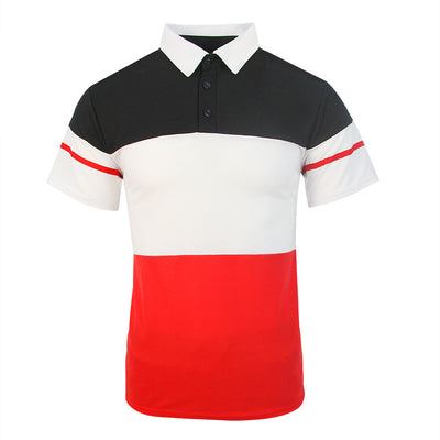 Polo Shirt Bicolor con Costuras Contrastantes para Hombre - Image 3