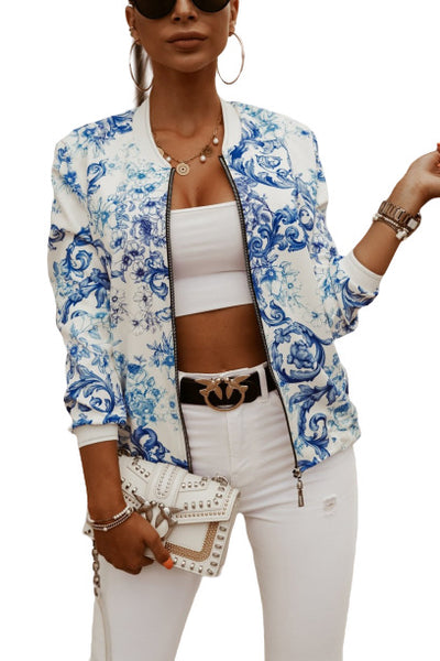 Chaqueta Corta Estampada Manga Larga Ajustada - Image 26