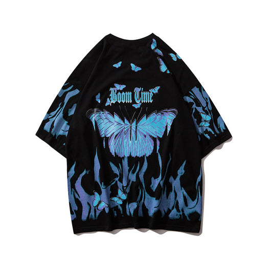 Camiseta Mariposa Tide de Manga Corta para Hombre - Image 14