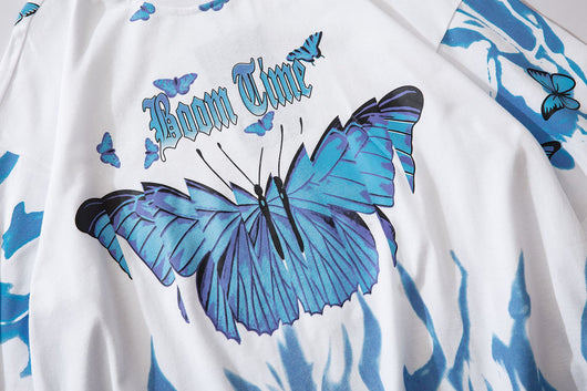 Camiseta Mariposa Tide de Manga Corta para Hombre - Image 18