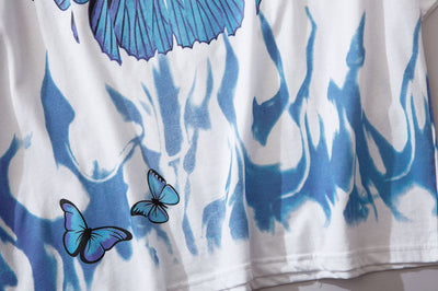 Camiseta Mariposa Tide de Manga Corta para Hombre - Image 19