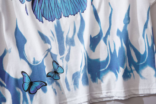 Camiseta Mariposa Tide de Manga Corta para Hombre - Image 19