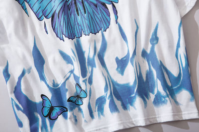 Camiseta Mariposa Tide de Manga Corta para Hombre - Image 25