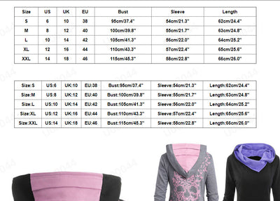 Sudadera con Capucha y Bolsillos de Contraste - Image 9