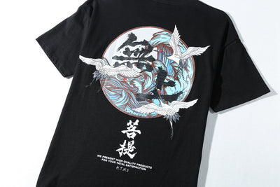 Playera Estampada Árbol Bodhi de Manga Corta - Image 14