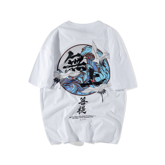 Playera Estampada Árbol Bodhi de Manga Corta - Image 17