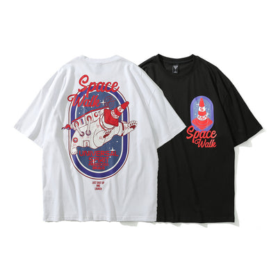 Playera Retro Oso Espacial - Corte Holgado Verano - Image 24