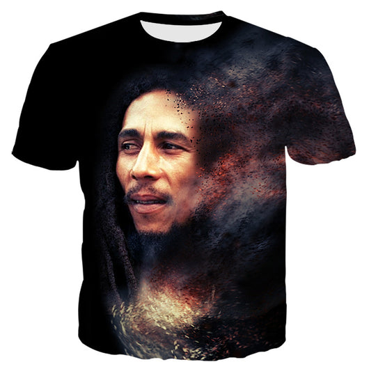 Camiseta de Pareja Impresa en 3D para Hombre y Mujer - Image 4