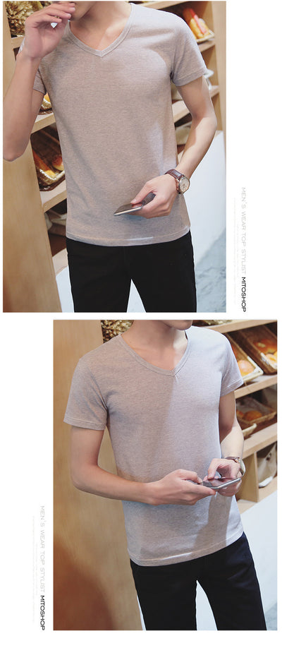 Camiseta Slim Cuello Redondo Manga Corta - Image 15