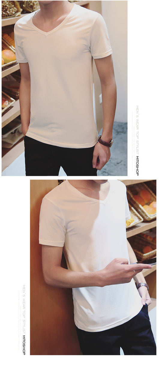 Camiseta Slim Cuello Redondo Manga Corta - Image 18