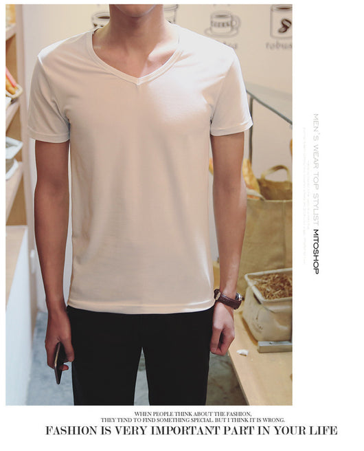 Camiseta Slim Cuello Redondo Manga Corta - Image 20
