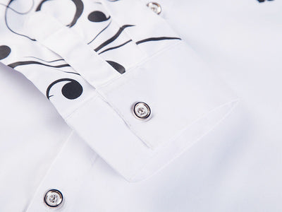 Camisa Slim Fit Coreana de Manga Larga para Hombre - Image 9