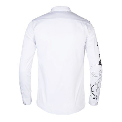Camisa Slim Fit Coreana de Manga Larga para Hombre - Image 13