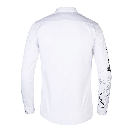 Camisa Slim Fit Coreana de Manga Larga para Hombre - Image 13