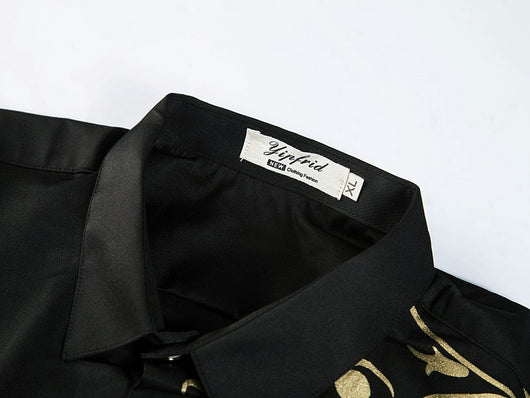 Camisa Slim Fit Coreana de Manga Larga para Hombre - Image 15