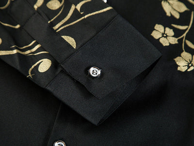 Camisa Slim Fit Coreana de Manga Larga para Hombre - Image 17